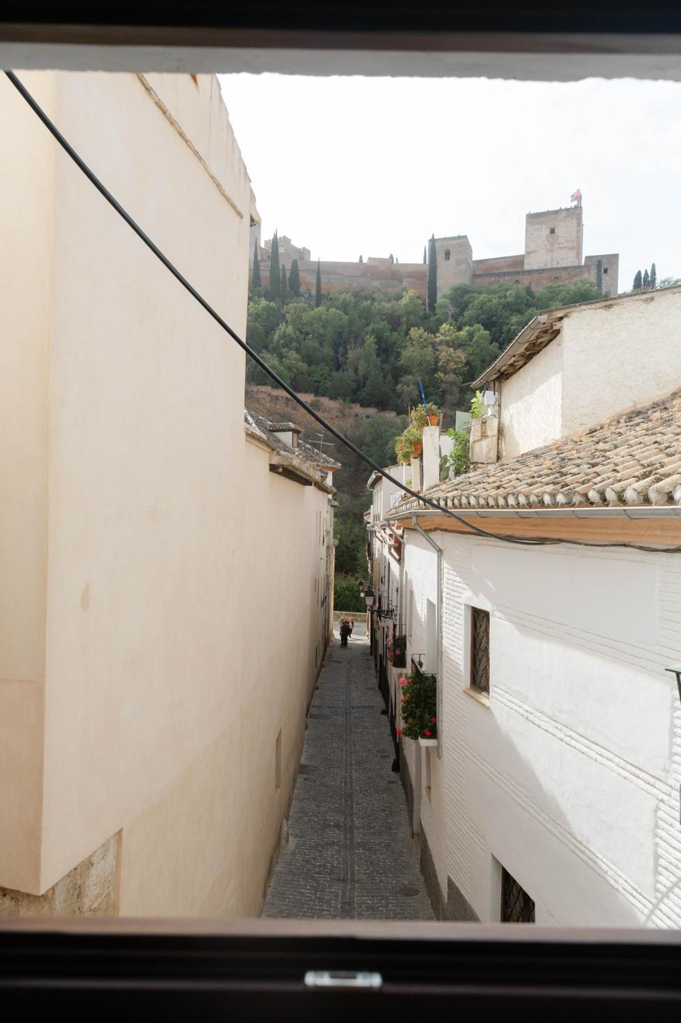 Apartamento Duplex Con Vista A La Alhambra Granada Kültér fotó
